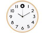 Wanduhr Kukuk Natur/Weiß