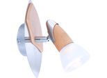 Strahler Lord II in Natur/Nickel max. 40 Watt