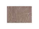 Badematte Leave Taupe ca. 60x90cm
