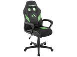 Gamingstuhl BX-Gaming Grün/Schwarz