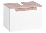 Waschbeckenunterschrank Siena ca. 60x40 cm Weiss/Eiche