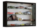 Hängevitrine Mandosa M ca. 60x40x10 cm Schwarz