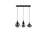 Hängeleuchte Lumina Schwarz/Chromfarben max.40Watt