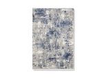 Webteppich Malik 3 in Blau/Grau ca. 160x230cm