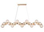 Pendelleuchte Dallas Goldfarben max. 28 Watt