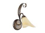 Wandleuchte Alga Bronzefarben max. 6 Watt Wandlampe