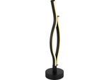 LED-Tischleuchte Relo in Opal/Schwarz max. 12 Watt