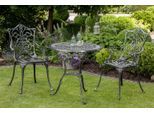 Gartentisch Lugano Graphitfarben ca. 70x70x68cm