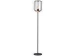 Stehleuchte Tosh Braun/Schwarz max. 52 Watt