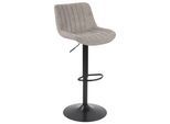Barhocker Lovis Grau/Schwarz