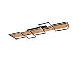 LED-Deckenleuchte Harper Braun/Schwarz max. 42 Watt Deckenlampe