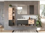 Badezimmer Grado 5-tlg. ca. 182 cm Eiche Grau