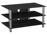 Phonotisch Netasa ca. 95x45 cm Schwarz/Silber