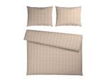 Bettwäsche Tyline XXL Beige ca. 200x220cm