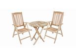 Gartenset Java Teak 3-tlg.