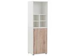 Aktenschrank Set U510R Weiß/Wildeiche