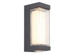 LED-Außenleuchte Plixon Opal/Transparent max.12Watt