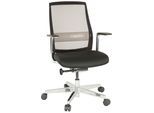 Drehstuhl Fountaine Pro Schwarz/Silberfarben