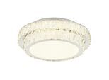 LED-Deckenleuchte Klara Chromfarben/Klar max. 38 Watt Deckenlampe