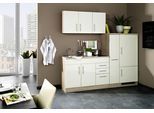 Küchenleerblock Oliver m. Geräten Creme