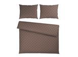 Bettwäsche ARC XXL Taupe ca. 200x220cm