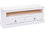 TV-Element Provence 3 ca. 118x45x39 cm Holz Weiß