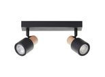 Strahler Pini BA2 Schwarz/Holz max. 10 Watt