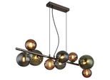 LED-Hängeleuchte Riha Grün/Grau/Bronze max. 3,5 Watt
