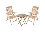 Gartenset Java Teak 3-tlg.