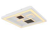 LED-Deckenleuchte Nolo Opal/Weiß max. 50 Watt Deckenlampe