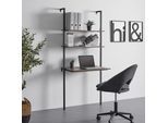 Wandregal Maja Nussbaumfarben MDF ca.80x50 cm