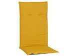 Sesselauflage Genf 2 Senfgelb ca. 120x48x5cm