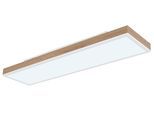 LED-Deckenleuchte Doro Dunkelbraun/Weiß max. 24 Watt Deckenlampe