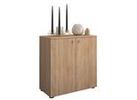 Kommode Vandol Mini ca. 70x70x39 cm Eichefarben