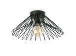 Deckenleuchte Duccio Schwarz max. 22 Watt Deckenlampe