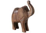 Dekoelefant Nolani II Dunkelbraun