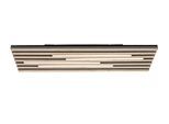 LED-Deckenleuchte Pani Schwarz/Edelstahl max. 24 Watt Deckenlampe