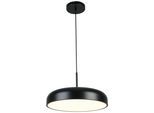 LED-Hängeleuchte Mike Schwarz/Weiß max. 36 Watt