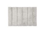 Badematte Stripe in Silberfarben ca. 60x90cm