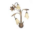 Wandleuchte Alga Bronzefarben max. 6 Watt Wandlampe