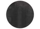 Fellteppich Relax Schwarz ca. 200x200cm