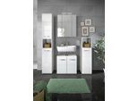 Badezimmer Ice 4-tlg. ca. 120 cm Weiß