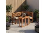 Gartenset Holz 4-tlg.