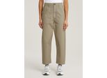 Wirkhose G-STAR "Pilot Cropped Hose", Damen, Gr. 24, light toggee gd, Obermaterial: 80% Baumwolle, 20% Baumwolle, Hosen