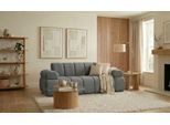 2-Sitzer HOME AFFAIRE "LYOTH Design-Sofa, moderne Steppung, Breite 180 cm", grau (anthrazit), B:180cm H:71cm T:93cm, 100% Polyester, Sofas, 2-Sitzer, mit Wellenunterfederung, gemütlich und modern, komfortables Sitzgefühl