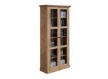 Vitrine OTTO HOME "Melissa", beige (natur), B:94cm H:192cm T:39cm, Massivholz, Schränke, Vitrine, aus massiver Kiefer, mit viel Stauraum