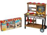 Spielküche KLEIN "Beach Picnic, BBQ Country Sommer Küche", bunt, Spielküchen, KinderB:77cm H:95cm T:35,5cm, Holz, Kunststoff, Spielküche, B:77cm H:95cm T:35,5cm