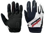 Motorradhandschuhe ROLEFF "Cross gloves - Motocross" Gr. XXL, schwarz-weiß (schwarz, weiß ro55), Handschuhe, XXL, Obermaterial: 100% Polyester, Motorradhandschuhe