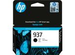 HP Tintenpatrone "HP original Druckerpatrone 937 Black", schwarz, Tintenpatronen, 3 Probemonate gratis* drucken, Tintenpatrone