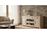 Sideboard OTTO HOME "Rügen", beige (kaschmir), B:180cm H:85cm T:40cm, Massivholz, Sideboards, Sideboard, Kommode aus massiver Kiefer, FSC, Breite 145 oder 180 cm